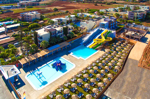 Meropi Hotel & Appartementen zwembad