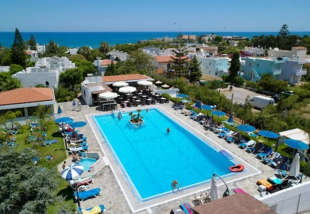 8 daagse vliegvakantie naar COOEE Kyknos Beach en Bungalows in malia, griekenland